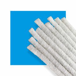 Cordão Elástico Branco 3,5mm Rolo com 50 metros