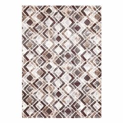 Tapete Passadeira Majestic Geometrico 03 0,66X2,00 - Cinza