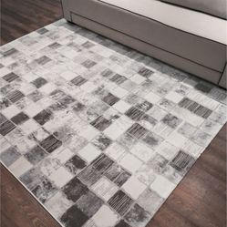 Tapete Passadeira Majestic Geometrico 09 0,66X2,00 - Creme