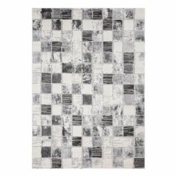 Tapete Passadeira Majestic Geometrico 09 0,66X2,00 - Creme