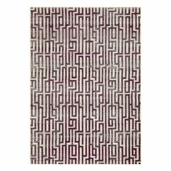 Tapete Para Quarto e Sala Majestic Geometrico 07 3,00X4,00 - Cinza