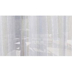 Tecido Para Cortina Voil Trabalhado Belgica Miramar Natural Largura 2,90m