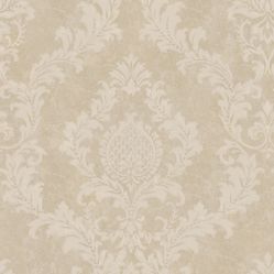 Papel de Parede Arabesco Livina CLA-022 Marfim - Rolo Fechado de 0,53cm x 10mts