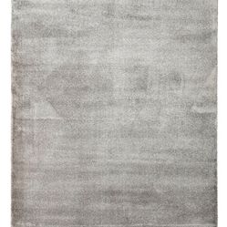 Tapete para Sala e Quarto Winza Liso 04 0,66X1,20- Cinza