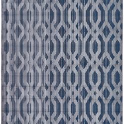 Tapete para Sala e Quarto Carter Geométrico 01 1,33X1,90 - Cinza