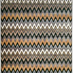 Tapete para Sala e Quarto Sena Geométrico 01 Ferrera 2,50X3,00 Cinza