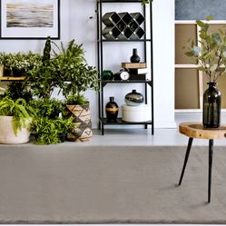 Tapete Para Sala-Quarto Aconchego 05 100X140 Off White Felpudo