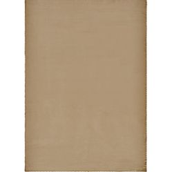 Tapete Para Sala-Quarto Aconchego 02 67X180 Bege Felpudo