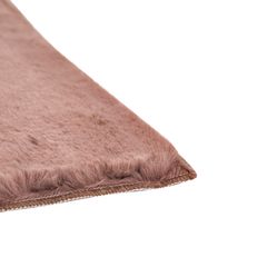 Tapete Para Sala-Quarto Aconchego 07 140X200 Rosa Felpudo
