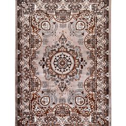 Tapete Para Sala-Quarto Bruxelas 08 66x210 Bege Clássico