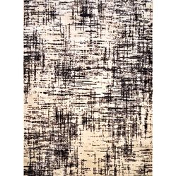 Tapete Para Sala-Quarto Liege 02 66x210 Bege Cinza Estonado