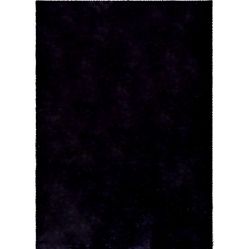 Tapete Para Sala-Quarto Pluma 04 67X180 Preto Felpudo