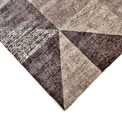 Tapete Para Sala-Quarto Antuerpia 05 250X300 Cinza Geométrico