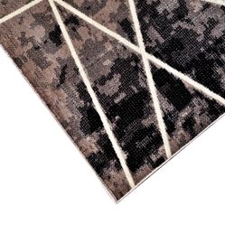 Tapete Para Sala-Quarto Liege 01 250X300 Cinza Geométrico
