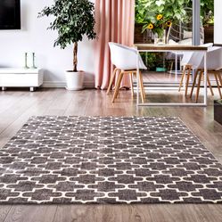 Tapete Para Sala-Quarto Antuerpia 01 250X380 Bege Geométrico