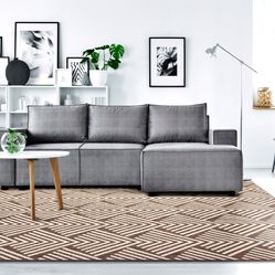 Tapete Para Sala-Quarto Vitale 08 3,00X4,00 Bege