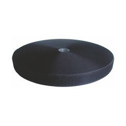 Velcro Preto 2,5cm Rolo com 25metros