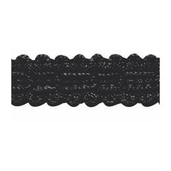 Passamanaria lizarda Preto 100% Viscose