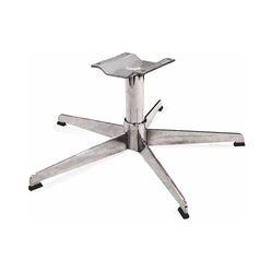 Base Para Poltrona nº 04 Giratória Ferro Cromado 25cm