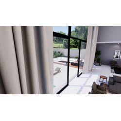 Tecido Blackout Para Cortina Superblack Afrodite 02 Bege Escuro - Largura 2,80m - Vedação 100%