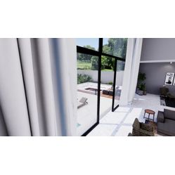 Tecido Blackout Para Cortina Superblack Liso 01 Off Withe - Largura 2,80m - Vedação 100%