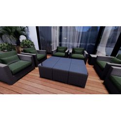 Sintético Courvin Para Sofá e Estofado Camboriu -08 Verde Largura 1,40m