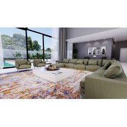 Tecido Para Sofá e Estofado Sarja Peletizada 25 Lisa 11 Oncas Fendi 640 - Largura 1,60m