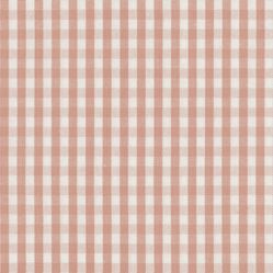 Tecido Para Sofá e Estofado Valência 01 Xadrez Mini Rose Cru - Largura 1,40m
