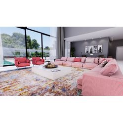 Tecido Para Sofá e Estofado Valência 32 Xadrez Mini Vermelho Cru - Largura 1,40m