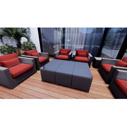 Tecido Imperméavel Para Sofá e Estofado Acquablock  262 Lisato Bordo 20246/15 - Largura 1,40m
