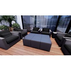 Tecido Imperméavel Para Sofá e Estofado Acquablock  211 Lisato Preto 20246/7- Largura 1,40m