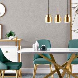 Papel de Parede Colorkey - Col1021 Textura Cinza Escuro - Rolo Fechado de 53cm x 10Mts