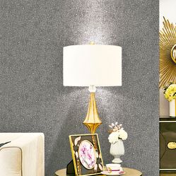 Papel de Parede Colorkey - Col1038 Textura Cinza - Rolo Fechado de 53cm x 10Mts