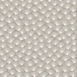 Papel de Parede Essencial - Ess1006 Geometrico Cinza/Branco - Rolo Fechado de 53cm x 10Mts
