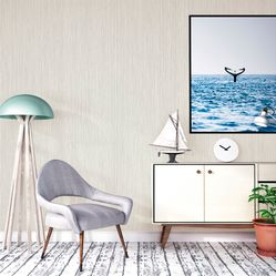 Papel de Parede Essencial - Ess1010 Geometrico Branco - Rolo Fechado de 53cm x 10Mts