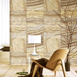 Papel de Parede Essencial - Ess1016 quadriculado Marfim - Rolo Fechado de 53cm x 10Mts