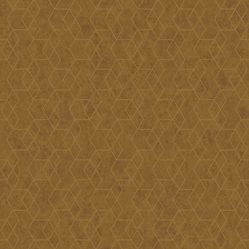 Papel de Parede Essencial - Ess1052 Geometrico Ouro velho /Dourado - Rolo Fechado de 53cm x 10Mts