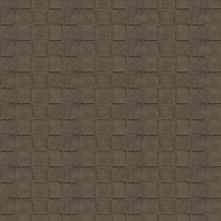 Papel de Parede Vip1063 quadriculado Bronze - Rolo Fechado de 53cm x 10Mts