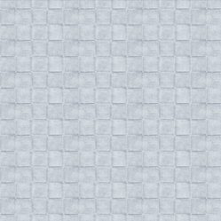 Papel de Parede Vip1065 quadriculado Prata - Rolo Fechado de 53cm x 10Mts