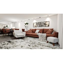 Sintético Para Sofá e Estofado Milano 7822 Telha- Largura 1,40m