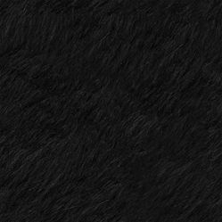 Tecido Para Sofá e Estofado Pelúcia Vison 06 Preto - Largura 1,60m
