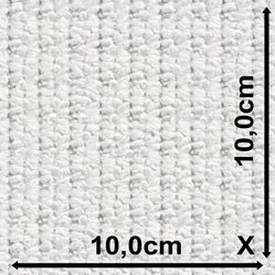 Tecido Para Sofá e Estofado Linho Rústico Monza 40 Bordado Viscose Branco - Largura 1,40m