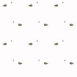 Papel de Parede Infantil Passarinhos Rosa/Branco Fofura Baby FF4007- Rolo Fechado com 0,53cm x 10mts