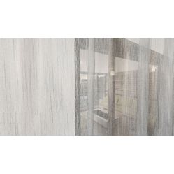 Tecido Para Cortina Voil Tafel Irlanda  54 Cinza- Largura 2,95mts