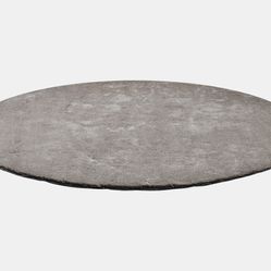Tapete Liso Edantex Comfort 04 150 Redondo cinza