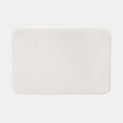 Tapete Liso Edantex Touch 01 40X60 7767 Branco