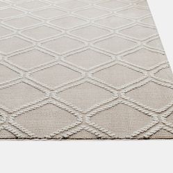 Tapete Geométrico Edantex Frida 04 200X250 Cinza