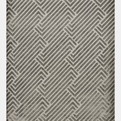 Tapete Geométrico Edantex Frida 05 200X250 Cinza