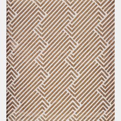 Tapete Geométrico Edantex Frida 06 250X350 Bege