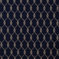 Tecido Imperméavel Para Sofá e Estofado Acquablock  259 Nautical Azul Marinho 21542/03- Largura 1,40m